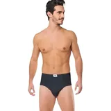 Seher Mensucat Slip 6er 10er Pack Herren Unterhosen Slips Baumwolle Unterwäsche XS -3XL (Packung, 6-St., 6er-Pack, 10er-Pack) schwarz M