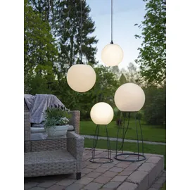 Star Trading Stehleuchte Kunststoff/Metall 95 cm E27 1 Stück Schwarz/Weiß