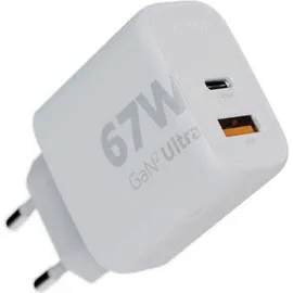 Xtorm GaN2 Ultra Wand-Ladegerät 67W / PD / 1x USB-C / 1x USB-A weiß