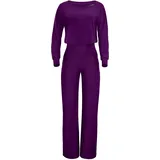 Winshape Damen Functional Comfort Jumpsuit JS101LSC, Gr. XL Normalgrößen, dark plum, , 79863918-XL Normalgrößen