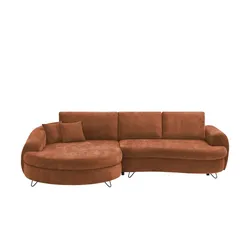 Twist Ecksofa  Ariana ¦ braun ¦ Maße (cm): B: 302