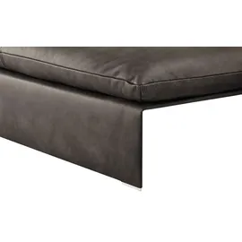 KOINOR Eckcouch Leder 3-Sitzer Braun