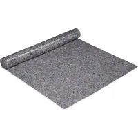 Relaxdays 2 x Malvervlies 180g/m2 1x25 m - grau