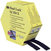 3M Dual Lock Klettband zum Aufkleben Pilzkopf (L x B) 7500mm x 25mm Schwarz 1 Paar