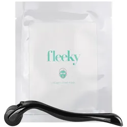 Fleeky Collagen Sheet Mask mit 540 Needle Dermaroller Tuchmasken