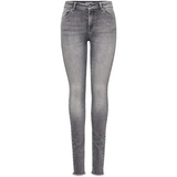 ONLY Skinny-fit-Jeans Grau (Grey Denim Grey Denim), 36/L30 (Herstellergröße: S