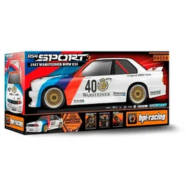 HPI RACING RC-Auto BMW M3 E30 Warsteiner 1:10 4WD RTR blau