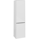 Villeroy & Boch Subway 3.0 Hochschrank C59301VE 40x171x36,2cm, Schanier rechts/Griff Volcano black, brilliant white