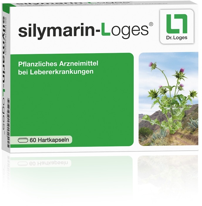 Dr. Loges SILYMARIN-Loges Hartkapseln Leber