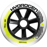 Rollerblade Unisex – Erwachsene HYDROGEN 125/85A (6PCS) 6 Inline Skate Rollen, Weiss, 125mm/85A