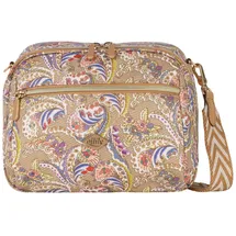 Oilily Lakshmi Paisley Umhängetasche Polyester Beige/Gold