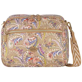 Oilily Lakshmi Paisley Umhängetasche Polyester Beige/Gold