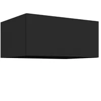Küchen-Preisbombe Hochschrank Aufsatzschrank 80 x 0 x 0 cm Schwarz