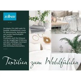 ZOLLNER unisex, Bademantel,, mit Kapuze 100% Polyester XXL graphit
