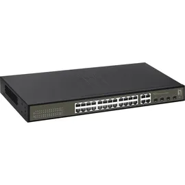 LevelOne GES-2128 Hilbert 28-Port Gigabit Ethernet, RJ45/SFP