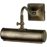 Elstead Lighting Bilderleuchte 1-flammig klein - Schwarz/Gold - PL1-10-BLK-GOLD