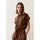 More & More Hemdbluse mit Knot-Detail Dunkelbraun 38