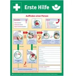 Eichner Rettungsschild Anleitung zur erste Hilfe
