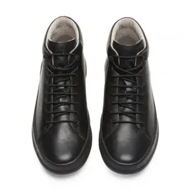 Camper Leder-Boots in Schwarz | 40