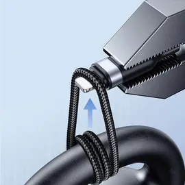Joyroom USB-A auf USB-C/Lightning/Micro-USB 1,2 m Schwarz