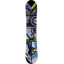 FIREFLY Snowboard Spoon PMR, Schwarz-Blau-Gelb, 152
