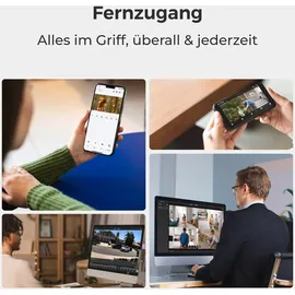 Reolink Argus Eco weiß, Series B320 inkl. Solarpanel, 2er-Pack