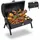 Relaxdays Campinggrill schwarz