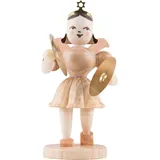 BLANK Kunsthandwerk Kurzrockengel mit Becken, Natur - 6,6 cm