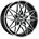 0 x 18 5 x 112 ET45 Schwarz Poliert