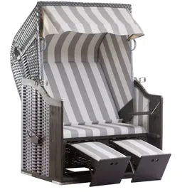 deVries Strandkorb Profi Ostsee Poel PVC grey Dessin 989