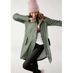 KangaROOS Regenmantel, Kordel zur flexiblen Regulierung, winddicht & wasserabweisend KangaROOS khaki 42