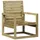 vidaXL Garten-Lounge-Set 3-tlg. Kiefernholz braun