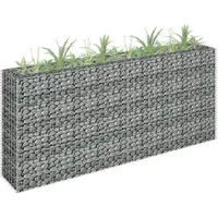 deluke Gabionen Hochbeet ROON 180 x 30 x 90 cm