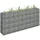deluke Gabionen Hochbeet ROON 180 x 30 x 90 cm