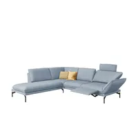 himolla Ecksofa  1478 ¦ blau ¦ Maße (cm): B: 275 H: 87