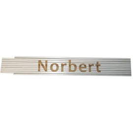 Heka Zollstock Norbert 2 m, weiß