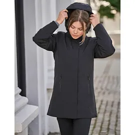 Tee Jays Damen Parka Kurzmantel 9609 black XXL