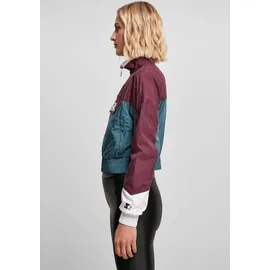 Starter Ladies Starter Colorblock Pull Over Jacket - Violet