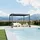 pergoline Pavillon 3,6 x 3 m inkl. 4 Seitenteile Anthrazit