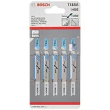 Bosch Stichsägeblatt T 118 A Basic for Metal 5er-Pack