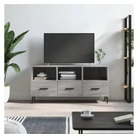 Furnicato TV-Schrank Grau Sonoma 102x36x50 cm Holzwerkstoff