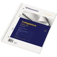 SOENNECKEN Collegeblock 2365 DIN A5 gelocht kariert 80Blatt