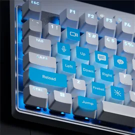Logitech G PRO X TKL Rapid, weiß/silber, Magnetic Analog, USB, ND (920-013287)