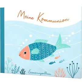 Gabriel Meine Kommunion: Erinnerungsalbum | Hochwertiges Album für Fotos und Erinnerungen als Geschenk zur Erstkommunion