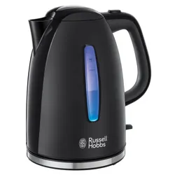 RUSSELL HOBBS Wasserkocher Textures Plus 1,7 Liter 2400Watt schwarz