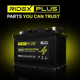 ridex plus Starterbatterie 80Ah 12V
