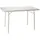 Sieger Garten-Klapptisch mit mecalit-Pro-Platte 115 x 70 x 72 cm weiß/marmordekor weiß