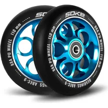 OEM Rollerräder 110 mm Blau, 2 Stk.