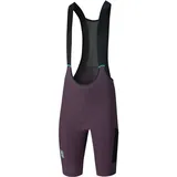 bergzeit basics Herren Jeuf Pro Gravel Cargo Bib kurz (Größe L, lila)