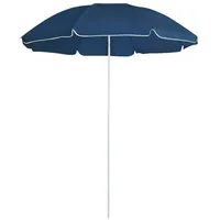 VidaXL Sonnenschirm Ø 180 cm blau